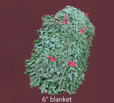 6" Grave Blankets and Blanket Bundles