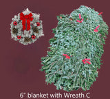 6" Grave Blankets and Blanket Bundles