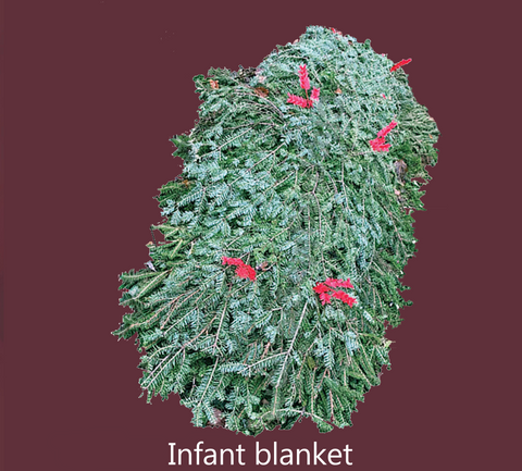 Infant Grave Blankets and Blanket Bundles