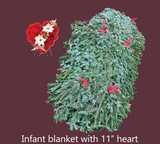 Infant Grave Blankets and Blanket Bundles